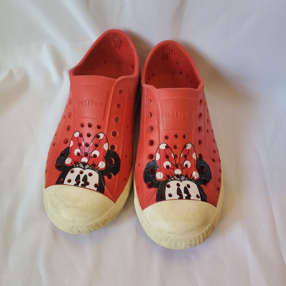 Kids Disney Park Minnie Mouse Native Shoes Size C12‎